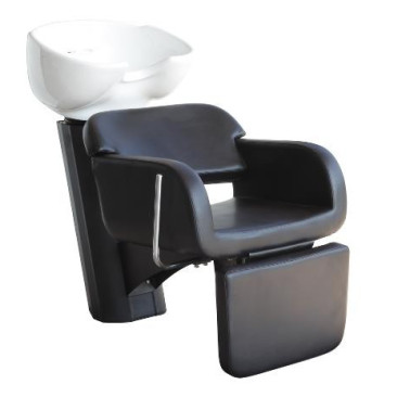 Bac à shampoing pour salon de coiffure Opéra Cool coloris noir