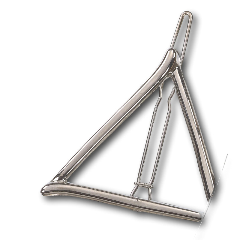 Pince cheveux métal coloris argent