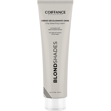 Crème décolorante cheveux grise au charbon actif