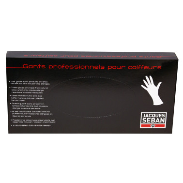 Gant coiffure Latex Jacques Seban Noir 