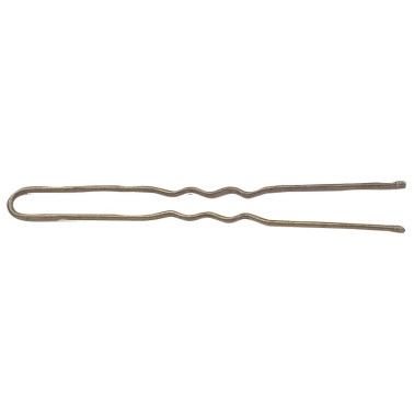 Epingles cheveux ondulées boite de 500 gr coloris marron taille 70 mm
