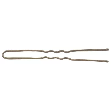 Epingles cheveux ondulées boite de 500 gr coloris marron taille 70 mm