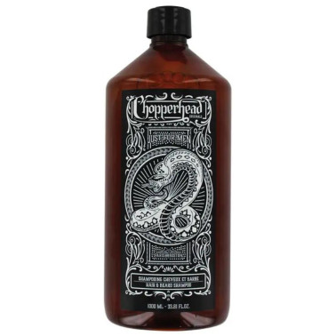Shampoing CHOPPERHEAD homme cheveux et barbe 1000 ml