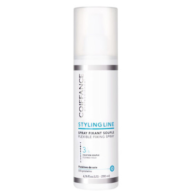 Spray cheveux fixation souple 200ml Styling Line Coiffance 
