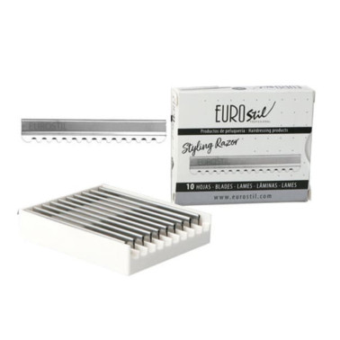 Lames rasoir feather styling blade eurostyl boite de 10 lames