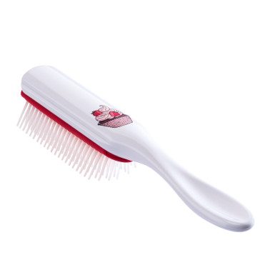 Brosse à cheveux parfumée à la fraise de la marque Denman