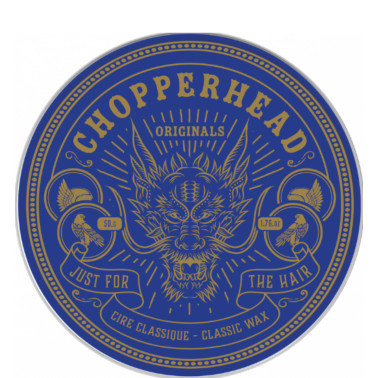 Cire Classique Chopperhead 50 gr pour barbe homme, effet mouillé