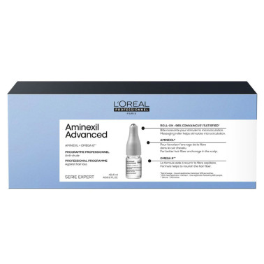 Ampoules anti chute 10 x 6 ml Aminexyl L'Oréal Professionnel