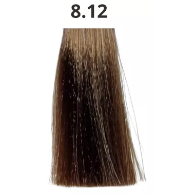 Coloration cheveux sans ammoniaque tube de 90 ml Linka capillor fabriquée en France N°8.12