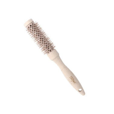 Brosse cheveux professionnelle en fibres naturelles diamètre 25 mm