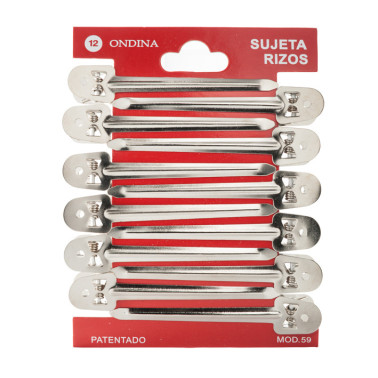 Pince métalliques Eurostyl 12 pièces