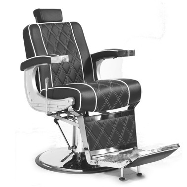 Fauteuil de barbier vintage Vigor coloris noir