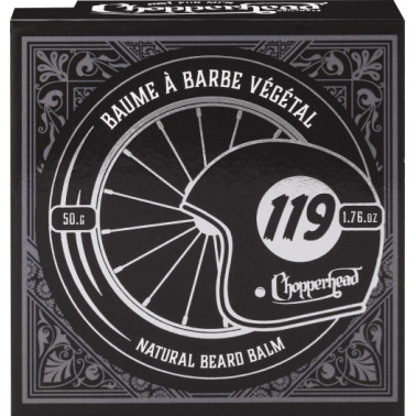 baume végétal pour barbe 50gr chopperhead