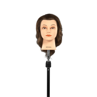 tête à coiffer cheveux humains  Emeline