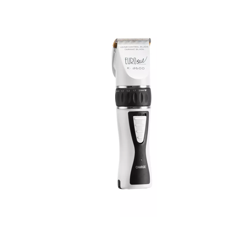 tondeuse cheveux de coupe avec batterie eurostyl coloris blanc