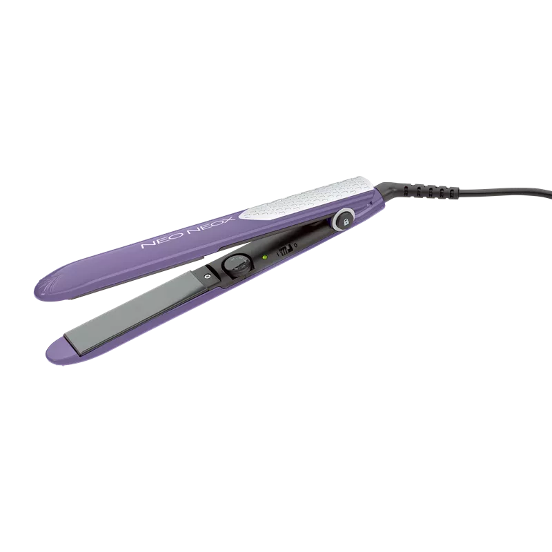 lisseur cheveux pas cher neoneox coloris lilas