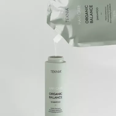 Gamme Organic Balance marque Lakmé Teknia