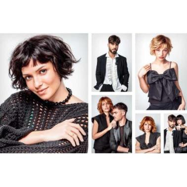 Kakémono coiffure panoramique Tignasse KP21-05 de 120 x80 cm