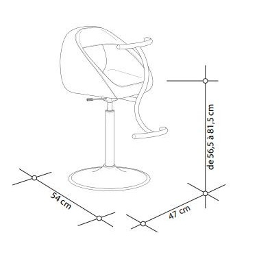 Fauteuil coupe enfant Bambino Jacques Seban
