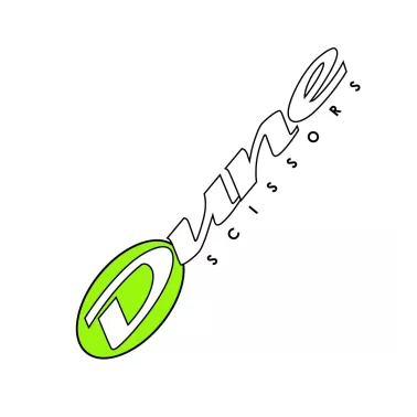 Ciseau de coupe  professionnel pour salon de coiffure. Lames rasoir. Modèle Echo